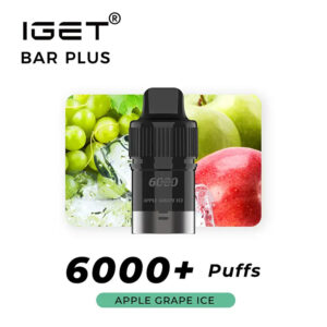 Apple Grape Ice – IGET Bar Plus Pod 6000 Puffs