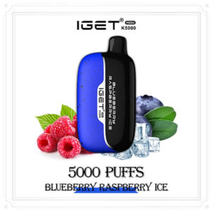 Blueberry Raspberry Ice – IGET Moon 5000 Puffs