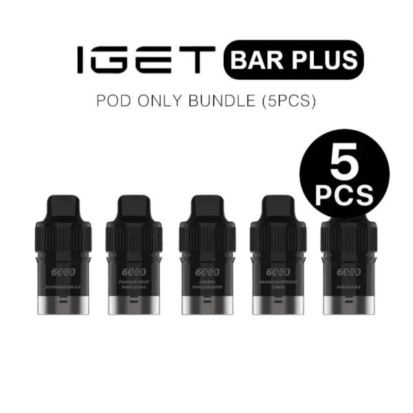 IGET Bar Plus Pod Bundle (5PCS)