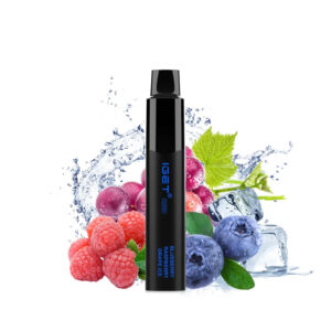 Blueberry Raspberry Grape Ice – IGET Legend 4000 Puffs