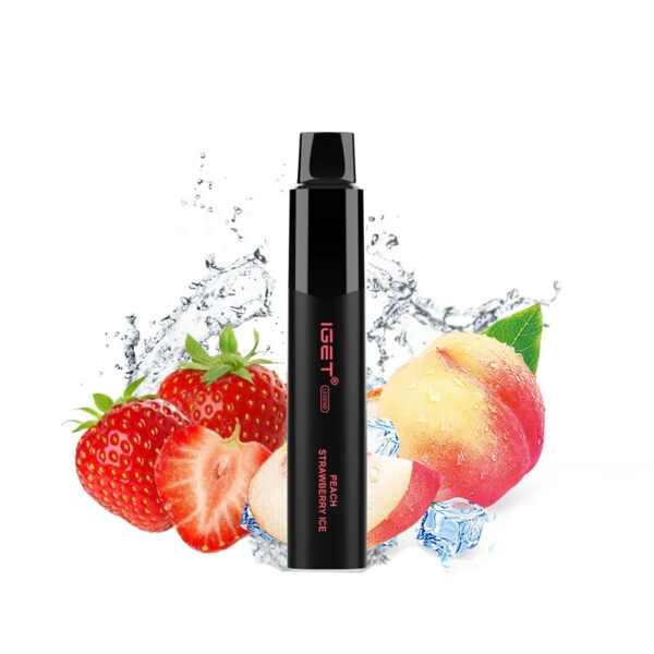 Peach Strawberry Ice – IGET Legend 4000 Puffs