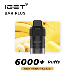 Kiwi Pineapple Ice – IGET Bar Plus Pod 6000 Puffs