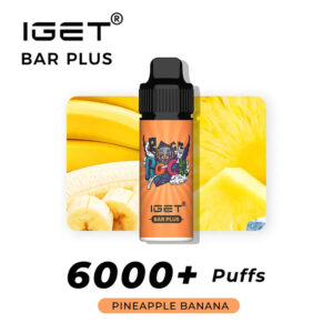 Pineapple Banana – IGET Bar Plus 6000 Puffs