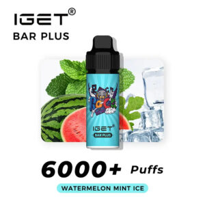 Watermelon Mint Ice – IGET Bar Plus 6000 Puffs