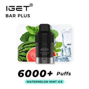 Watermelon Mint Ice – IGET Bar Plus Pod 6000 Puffs